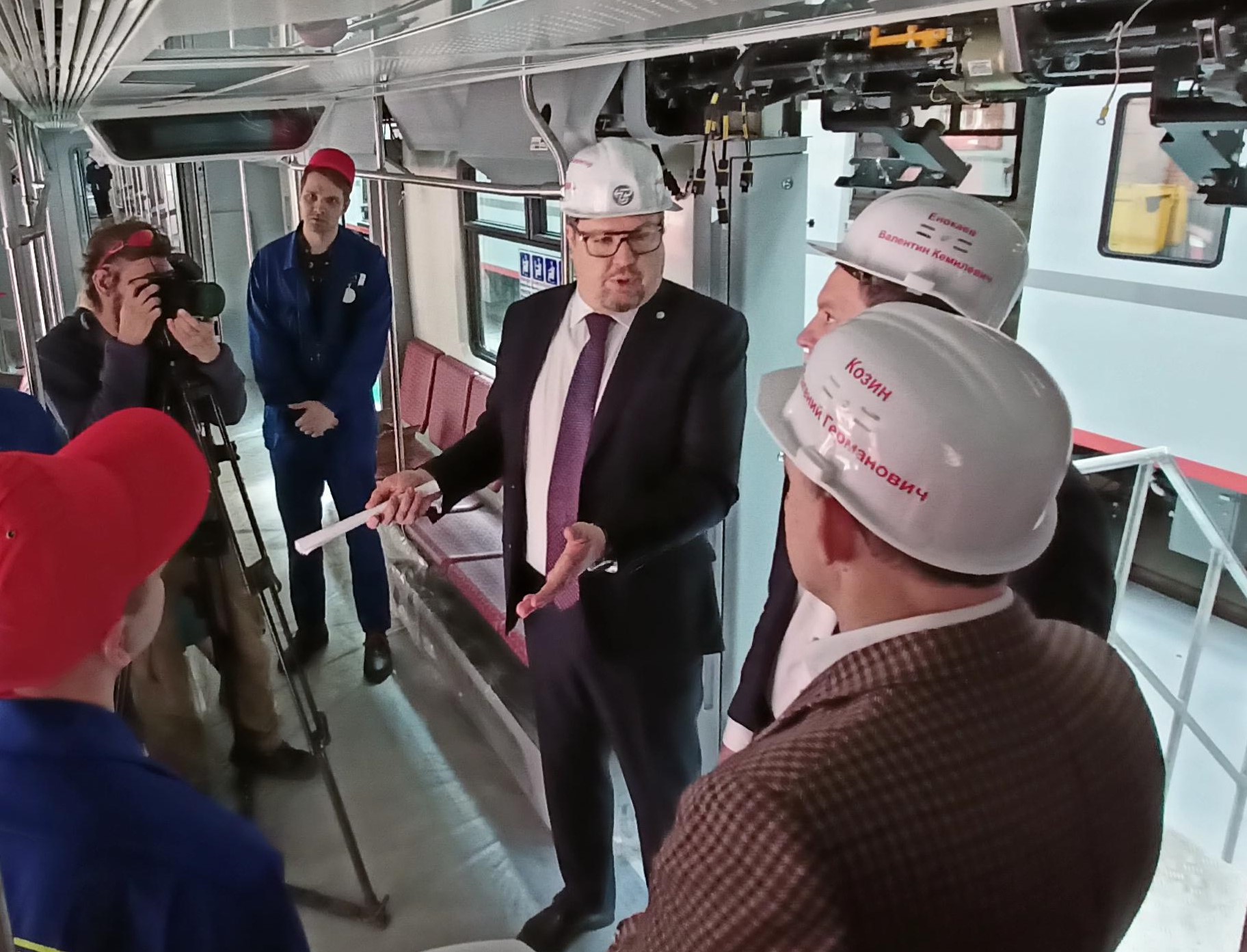 На ОЭВРЗ организовано практическое обучение слесарей петербургского метро особенностям обслуживания поездов «Балтиец»